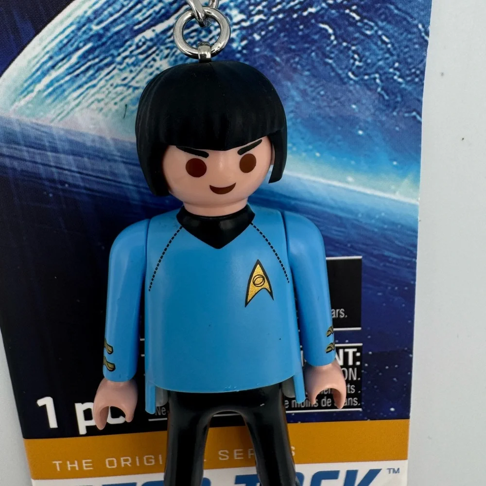 Playmobil Star Trek Spock Keychain Figure 70644 TOS Original Series NEW Vulcan‎